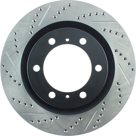 Centric Parts Sport Drilled/Slotted Brake Rotor, 127.44174R 127.44174R